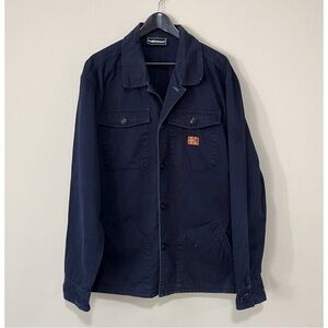 The Hundreds Dark Blue Shirt Jacket